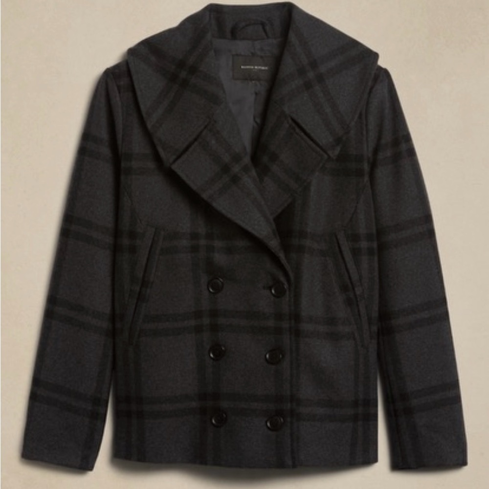 Banana Republic Classic Peacoat - XXS Petite